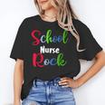 School Nurse Rock Back To School -Funny Nurses School Unisex T-Shirt School Nurse Rock Back To School -Funny Nurses School Unisex T-Shirt