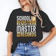 School Registrar Appreciation Back To School Registrar Unisex T-Shirt