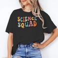 Science Squad Retro Groovy Back To School Matching Teaching Unisex T-Shirt