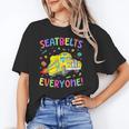 Seatbelt School Bus Driver Everyone Back To School Unisex T-Shirt Seatbelt School Bus Driver Everyone Back To School Unisex T-Shirt