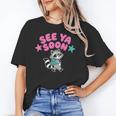 See Ya Soon Summer Cute Raccoon Back To School Kids Student Unisex T-Shirt See Ya Soon Summer Cute Raccoon Back To School Kids Student Unisex T-Shirt