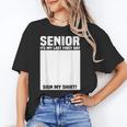 Senior 2026 Last First Day Senior Back To School Sign My Unisex T-Shirt Senior 2026 Last First Day Senior Back To School Sign My Unisex T-Shirt
