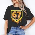 Six Seven 67 Meme Gen Alpha Slang Baseball 101 Unisex T-Shirt
