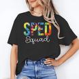 Sped Squad For Work Tie Dye Back To School Appreciation Day Unisex T-Shirt