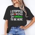 I Stopped Growing My Garden Back To School Gamer Tee Unisex T-Shirt