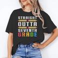 Straight Outta Seventh Grade Graduation Fun Back To School Unisex T-Shirt Straight Outta Seventh Grade Graduation Fun Back To School Unisex T-Shirt