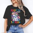Student Unicorn Ready Back To School Crush 1st Grade Girls Unisex T-Shirt Student Unicorn Ready Back To School Crush 1st Grade Girls Unisex T-Shirt
