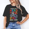 Watch Out HeadStart Here I Come Monster Truck Back To School Unisex T-Shirt Watch Out HeadStart Here I Come Monster Truck Back To School Unisex T-Shirt