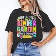 Watch Out Kindergarten Here I Come Kinder Back To School Unisex T-Shirt Watch Out Kindergarten Here I Come Kinder Back To School Unisex T-Shirt