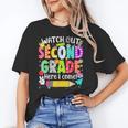 Watch Out Second Grade Here I Come Back To School Boys Girls Unisex T-Shirt Watch Out Second Grade Here I Come Back To School Boys Girls Unisex T-Shirt