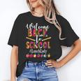 Welcome Back To School Lunch Lady Leopard On First Day Of School Unisex T-Shirt Welcome Back To School Lunch Lady Leopard On First Day Of School Unisex T-Shirt