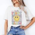 1st Grade Team Back To School Hello First Grade Smile Face Unisex T-Shirt 1st Grade Team Back To School Hello First Grade Smile Face Unisex T-Shirt
