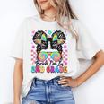Back To School Bruh I'm In 2nd Grade Cute Girls Messy Bun Unisex T-Shirt Back To School Bruh I'm In 2nd Grade Cute Girls Messy Bun Unisex T-Shirt