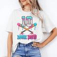 Baseball 10 Year Old Ice Cream Drip 10th Bday Double Digits Unisex T-Shirt Baseball 10 Year Old Ice Cream Drip 10th Bday Double Digits Unisex T-Shirt