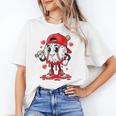 Baseball Ice Cream Valentine Dripping Game Day Men Boys Kids Unisex T-Shirt Baseball Ice Cream Valentine Dripping Game Day Men Boys Kids Unisex T-Shirt