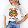 Bruh I’m In 1st Grade Italian Brainrot Meme Back To School Premium Tri-Blend Unisex T-Shirt