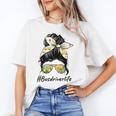 Bus Driver Life Messy Bun Back To School Bus Driver Unisex T-Shirt Bus Driver Life Messy Bun Back To School Bus Driver Unisex T-Shirt