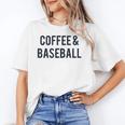 Coffee And Baseball Unisex T-Shirt Coffee And Baseball Unisex T-Shirt