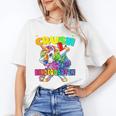 Crush Kindergarten Dabbing Unicorn Back To School Girls Performance Unisex T-Shirt Crush Kindergarten Dabbing Unicorn Back To School Girls Performance Unisex T-Shirt