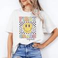First Grade Squad Smile Face 1st Grade Back To School Unisex T-Shirt First Grade Squad Smile Face 1st Grade Back To School Unisex T-Shirt