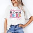 Girl First Day Of School Coquette Bow Pink Back To School Unisex T-Shirt Girl First Day Of School Coquette Bow Pink Back To School Unisex T-Shirt