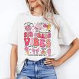 Girls 2nd Grade Vibes Coquette Pink Bow Back To School Unisex T-Shirt Girls 2nd Grade Vibes Coquette Pink Bow Back To School Unisex T-Shirt