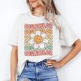 Groovy School Counselor Cute Daisy Flower Back To School Unisex T-Shirt Groovy School Counselor Cute Daisy Flower Back To School Unisex T-Shirt