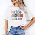 Hello Fourth Grade Tie Dye Pencil Back To School 4th Grade Unisex T-Shirt Hello Fourth Grade Tie Dye Pencil Back To School 4th Grade Unisex T-Shirt
