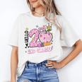 Hello Second 2nd Grade Leopard Tie Dye Girl Back To School Unisex T-Shirt Hello Second 2nd Grade Leopard Tie Dye Girl Back To School Unisex T-Shirt