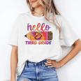 Hello Third Grade Back To School Pencil Tie Dye 3rd Grade Performance Unisex T-Shirt Hello Third Grade Back To School Pencil Tie Dye 3rd Grade Performance Unisex T-Shirt
