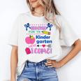 Kids Back To School Here I Come Kindergarten Girls TK Grad Unisex T-Shirt Kids Back To School Here I Come Kindergarten Girls TK Grad Unisex T-Shirt