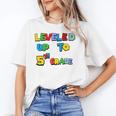 Leveled Up To 5th Grade Back To School Kids Boys Premium Tri-Blend Unisex T-Shirt Leveled Up To 5th Grade Back To School Kids Boys Premium Tri-Blend Unisex T-Shirt