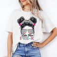 Little Miss Pre-K Girls Back To School Messy Bun Performance Unisex T-Shirt Little Miss Pre-K Girls Back To School Messy Bun Performance Unisex T-Shirt