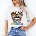 Little Miss Preschool Back To School Messy Kids Girls Unisex T-Shirt