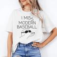 I Miss Modern Baseball Vintage Baseball Meme Tee Unisex T-Shirt