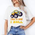 Monster Truck School Bus This Is How I Roll Back To School Unisex T-Shirt Monster Truck School Bus This Is How I Roll Back To School Unisex T-Shirt