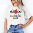 Preschool Vibes Retro Groovy Apple Back To School Unisex T-Shirt Preschool Vibes Retro Groovy Apple Back To School Unisex T-Shirt