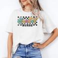 Retro Checkered School Nurse Squad Back To School Graduation Unisex T-Shirt Retro Checkered School Nurse Squad Back To School Graduation Unisex T-Shirt