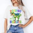 Roaring Into Kindergarten DinosaurRex Back To School Boys Performance Unisex T-Shirt