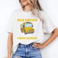 School Bus Driver Kindness Humor Back To School Quote Premium Tri-Blend Unisex T-Shirt