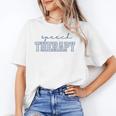 Speech Therapy Gingham SLP Therapist Summer Back To School Unisex T-Shirt Speech Therapy Gingham SLP Therapist Summer Back To School Unisex T-Shirt