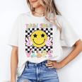 Third Grade Vibes Groovy Smile Face Back To School Girl Kid Unisex T-Shirt Third Grade Vibes Groovy Smile Face Back To School Girl Kid Unisex T-Shirt