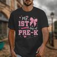 My 1st Day Of Pre-K PreK Pre K 2025 Back To School Girls Unisex T-Shirt My 1st Day Of Pre-K PreK Pre K 2025 Back To School Girls Unisex T-Shirt