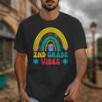 2nd Grade Vibes Back To School Rainbow Second Grade Unisex T-Shirt 2nd Grade Vibes Back To School Rainbow Second Grade Unisex T-Shirt