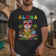 Aloha Kindergarten Tiger Hawaii Back To School Kids Girls Unisex T-Shirt Aloha Kindergarten Tiger Hawaii Back To School Kids Girls Unisex T-Shirt