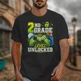 Back To School 2nd Second Grade Level Unlocked Gamer Kid Unisex T-Shirt Back To School 2nd Second Grade Level Unlocked Gamer Kid Unisex T-Shirt