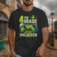Back To School 4th Fourth Grade Level Unlocked Gamer Kid Unisex T-Shirt Back To School 4th Fourth Grade Level Unlocked Gamer Kid Unisex T-Shirt