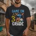 Back To School Game On Third Grade Baseball First Day Boys Unisex T-Shirt Back To School Game On Third Grade Baseball First Day Boys Unisex T-Shirt