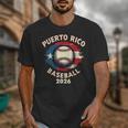 Baseball 2026 Puerto Rico Island Pride Sports Theme Unisex T-Shirt Baseball 2026 Puerto Rico Island Pride Sports Theme Unisex T-Shirt