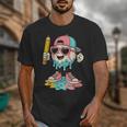Baseball Drip Ice Cream First Day Back To School Cute Girls Unisex T-Shirt Baseball Drip Ice Cream First Day Back To School Cute Girls Unisex T-Shirt